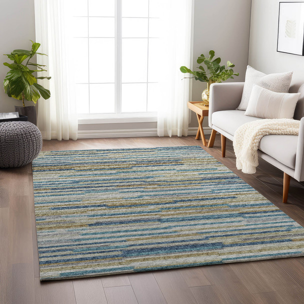 Addison Mayfield AMF114 Blue Rug