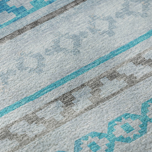 Addison Mayfield AMF116 Turquoise Rug