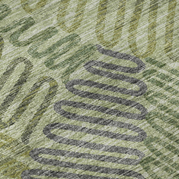 Addison Mayfield AMF117 Green Rug