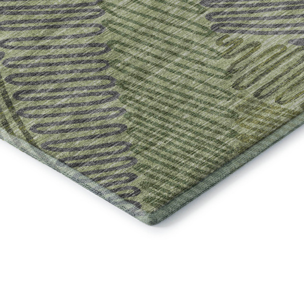 Addison Mayfield AMF117 Green Rug