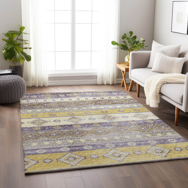 Addison Mayfield AMF118 Purple Rug