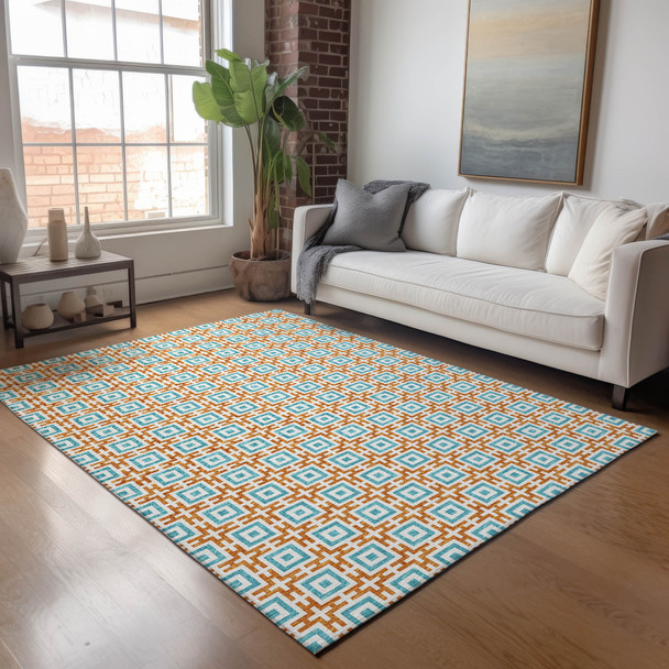 Addison Mayfield AMF139 Orange Rug