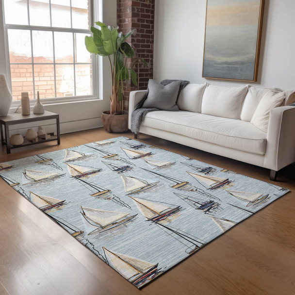Addison Mayfield AMF153 Sky Rug