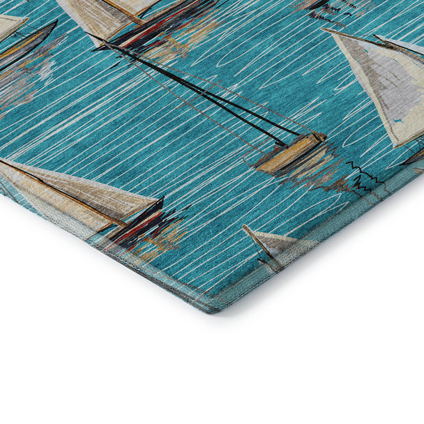 Addison Mayfield AMF153 Teal Rug