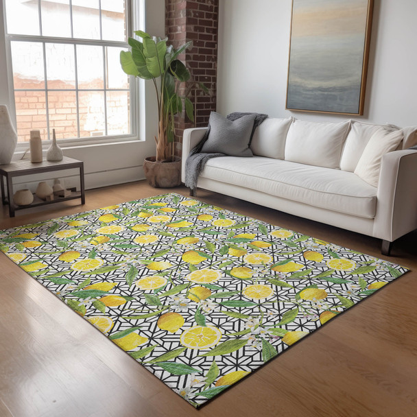 Addison Mayfield AMF160 Yellow Rug