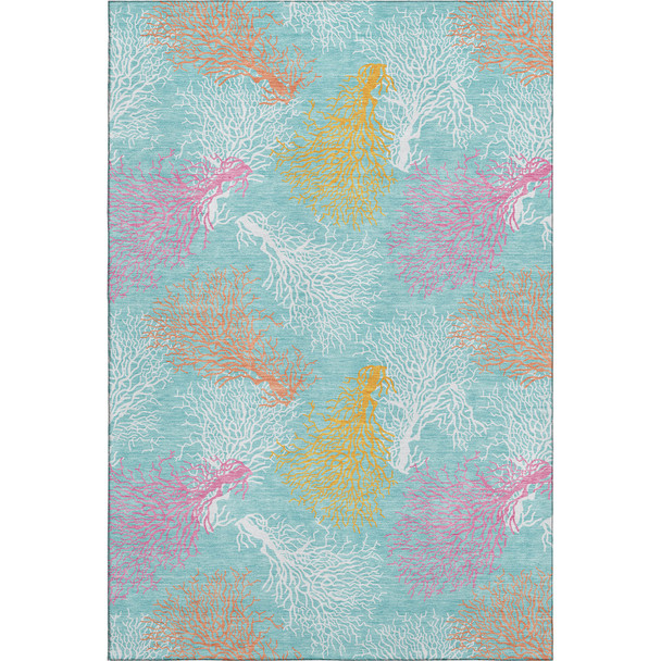 Addison Mayfield AMF182 Aqua Rug