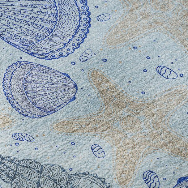 Addison Mayfield AMF183 Blue Rug