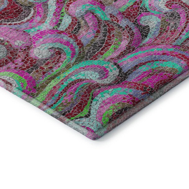 Addison Mayfield AMF193 Raspberry Rug