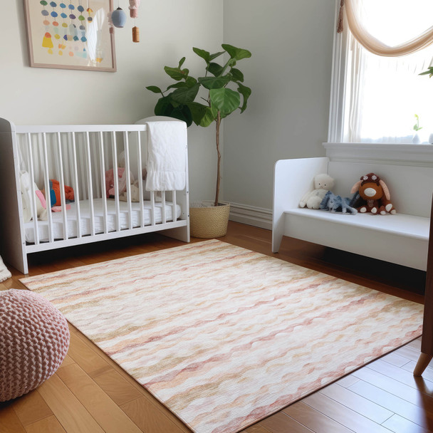 Addison Mayfield AMF195 Peach Rug