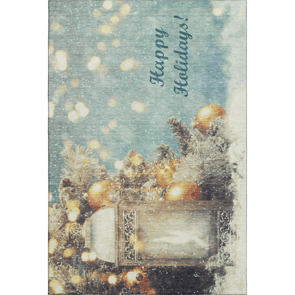 Addison Mayfield AMF214 Blue Rug