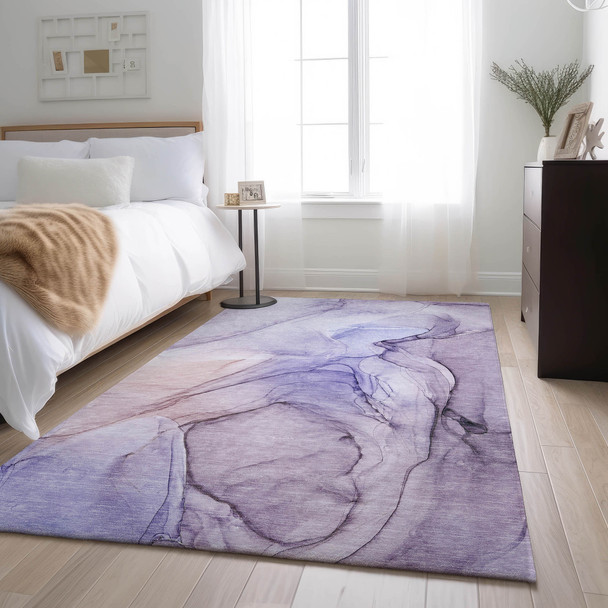 Addison Mayfield AMF502 Purple Rug