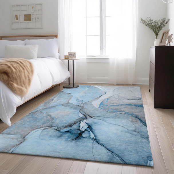 Addison Mayfield AMF506 Blue Rug
