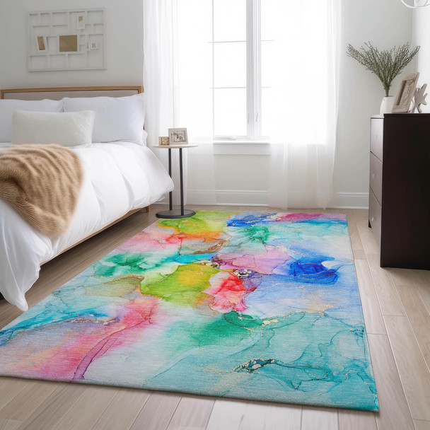 Addison Mayfield AMF526 Blue Rug
