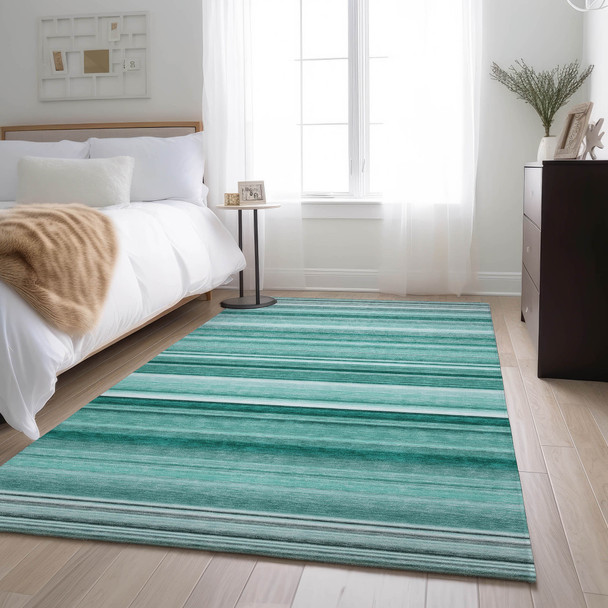Addison Mayfield AMF529 Aqua Rug