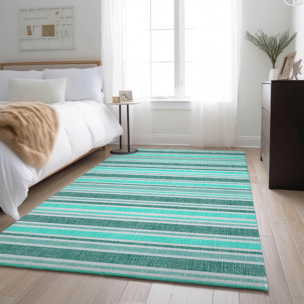 Addison Mayfield AMF531 Turquoise Rug