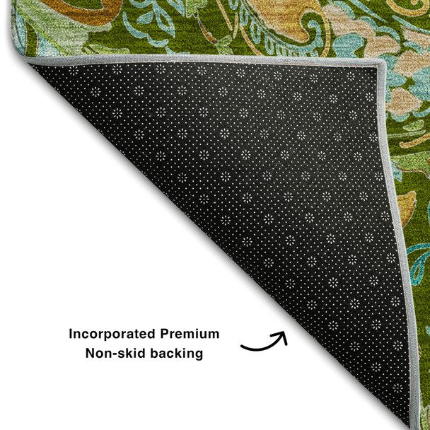 Addison Mayfield AMF533 Green Rug