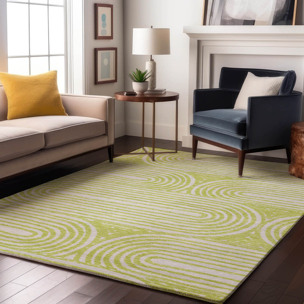 Addison Mayfield AMF540 Green Rug