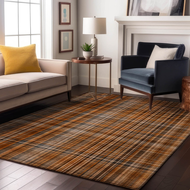 Addison Mayfield AMF541 Terracotta Rug