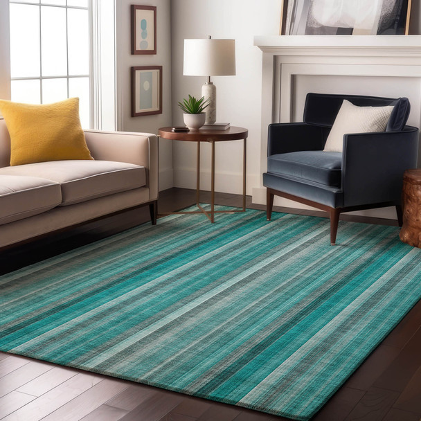 Addison Mayfield AMF543 Teal Rug