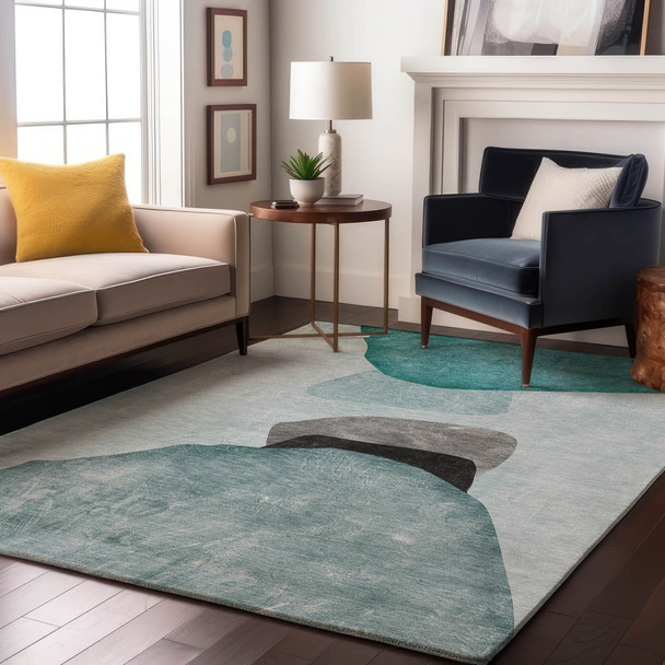 Addison Mayfield AMF547 Teal Rug