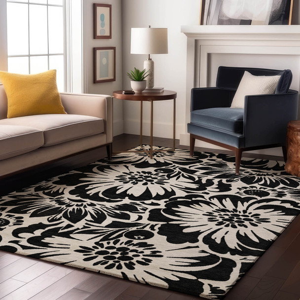 Addison Mayfield AMF551 Black Rug