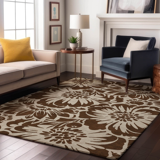 Addison Mayfield AMF551 Brown Rug