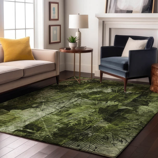 Addison Mayfield AMF560 Green Rug