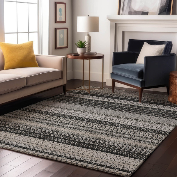 Addison Mayfield AMF576 Black Rug