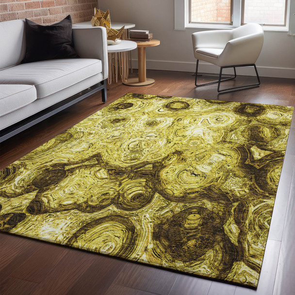 Addison Mayfield AMF579 Gold Rug
