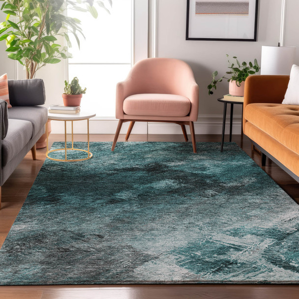 Addison Mayfield AMF590 Teal Rug