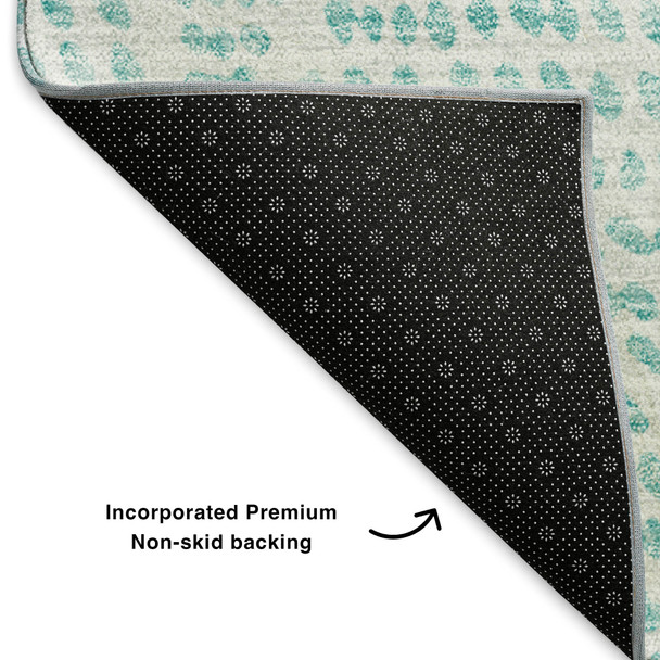 Addison Mayfield AMF591 Aqua Rug