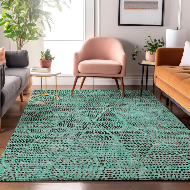 Addison Mayfield AMF591 Teal Rug
