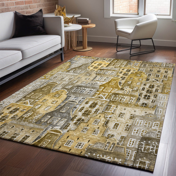 Addison Mayfield AMF600 Brown Rug
