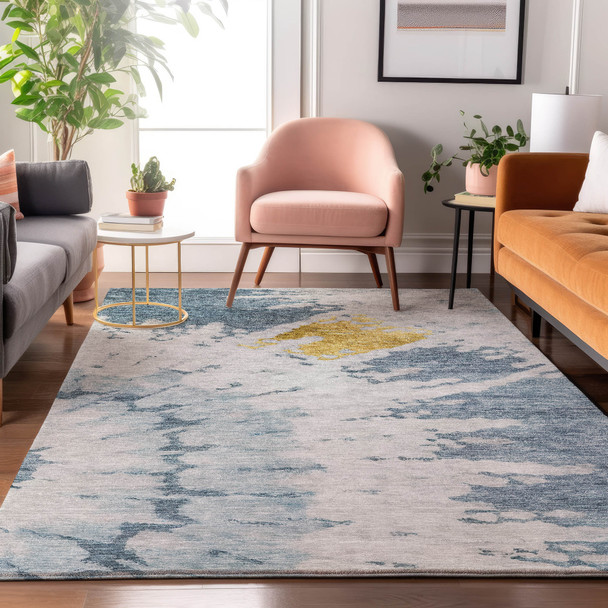 Addison Mayfield AMF614 Blue Rug