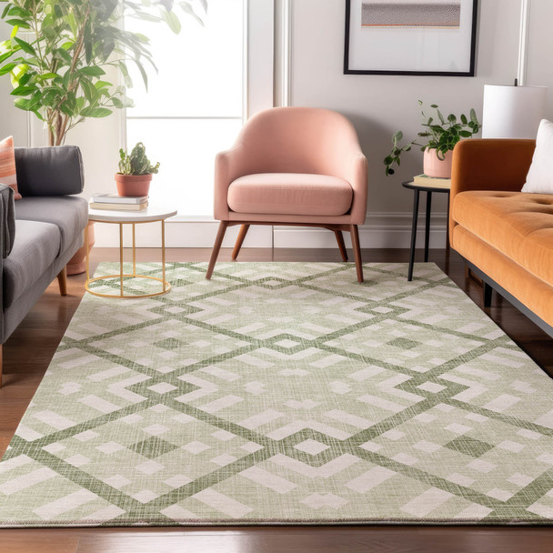 Addison Mayfield AMF616 Aloe Rug