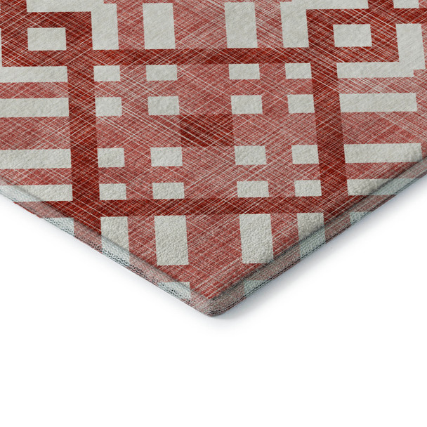 Addison Mayfield AMF616 Red Rug
