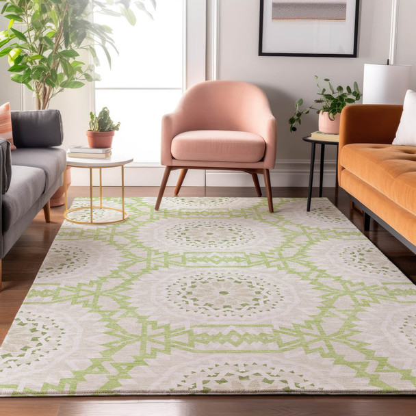 Addison Mayfield AMF619 Aloe Rug