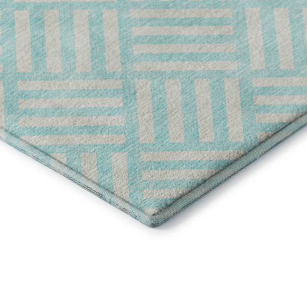 Addison Mayfield AMF620 Aqua Rug