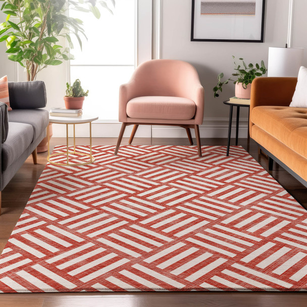 Addison Mayfield AMF620 Red Rug