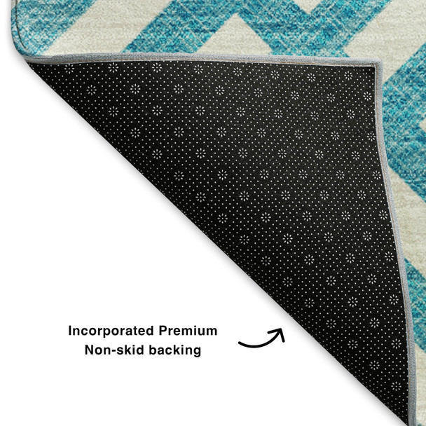 Addison Mayfield AMF620 Teal Rug