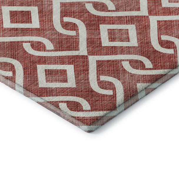 Addison Mayfield AMF621 Burgundy Rug