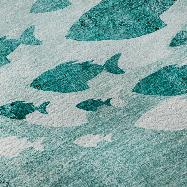 Addison Mayfield AMF627 Teal Rug