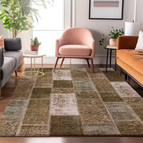 Addison Mayfield AMF631 Brown Rug