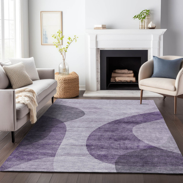 Addison Mayfield AMF657 Purple Rug