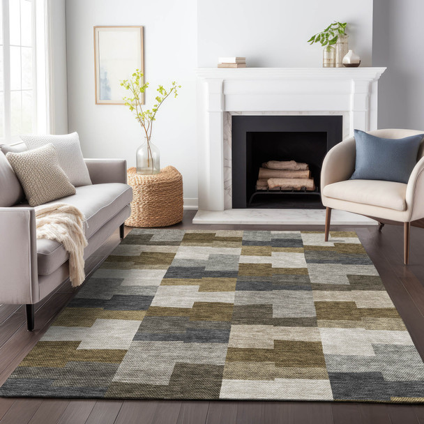 Addison Mayfield AMF659 Brown Rug