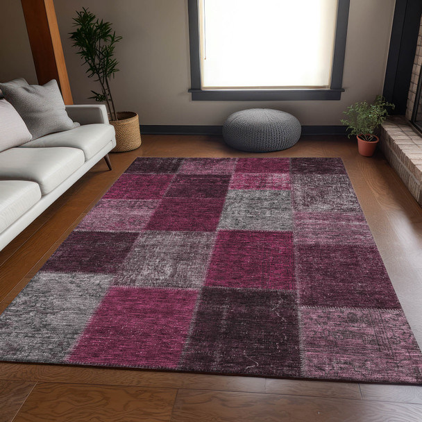 Addison Mayfield AMF663 Merlot Rug