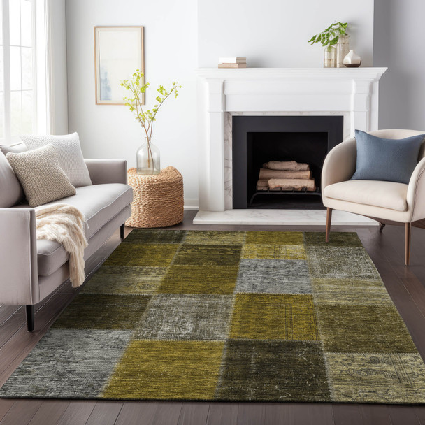 Addison Mayfield AMF663 Mocha Rug