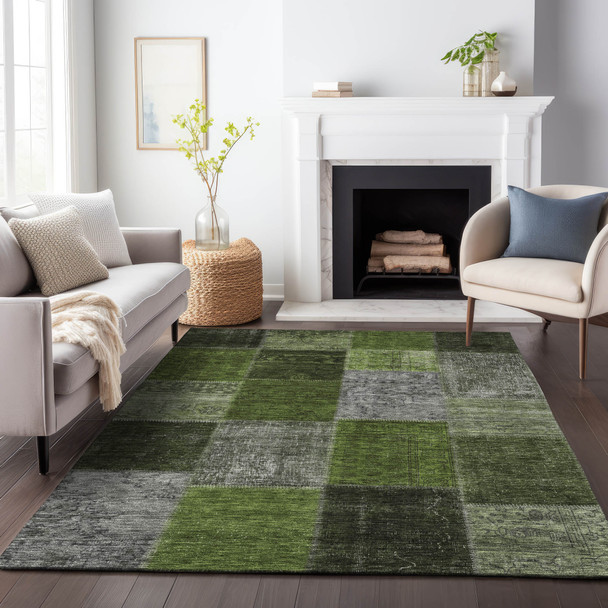 Addison Mayfield AMF663 Olive Rug
