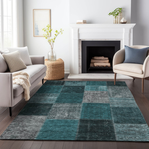 Addison Mayfield AMF663 Teal Rug