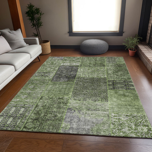 Addison Mayfield AMF669 Olive Rug